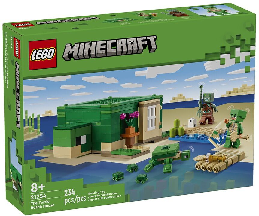 Lego Minecraft 21254 The Turtle Beach House NoColor NoSize