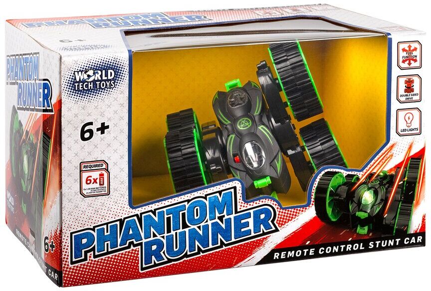 World Tech Toys Phantom Runner RTR Electric RC Stunt Car NoColor NoSize