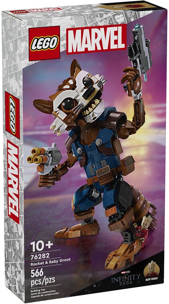 Lego Rocket & Baby Groot NoColor NoSize