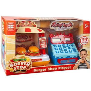 World Tech Toys Burger Shop with Cash Register Playset NoColor NoSize