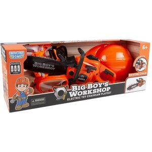 World Tech Toys Big Boy's Workshop Electric Toy Chainsaw Playset NoColor NoSize
