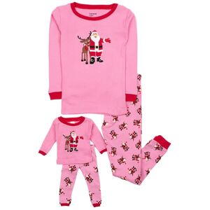 Leveret Matching Girls & Doll Pajama NoColor 4