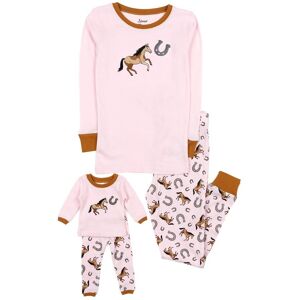 Leveret Matching Girls & Doll Pajama NoColor 5