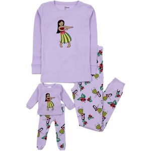 Leveret Matching Girls & Doll Pajama NoColor 14