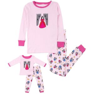 Leveret Matching Girls & Doll Pajama NoColor 10