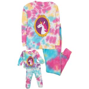 Leveret Matching Girls & Doll Pajama NoColor 10