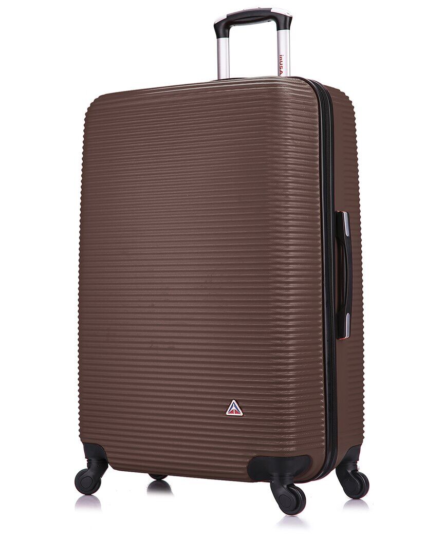 InUSA Royal Lightweight Hardside Luggage 28in Brown NoSize