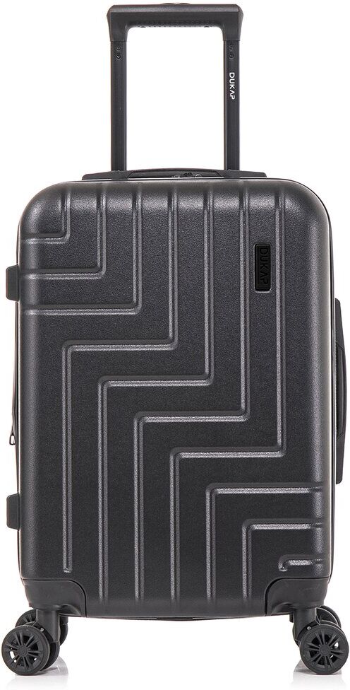 DUKAP Zahav Lightweight Expandable Hardside Spinner Luggage 20" Black NoSize