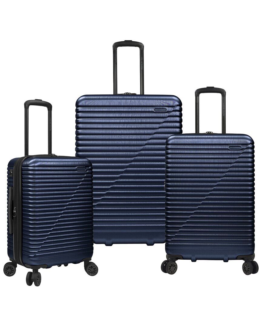 Travel Select Sunny Side 3pc Hardside Spinner Luggage Set Blue NoSize