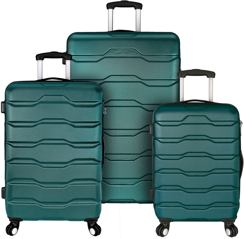 Elite Luggage Omni 3pc Hardside Spinner Luggage Set NoColor NoSize