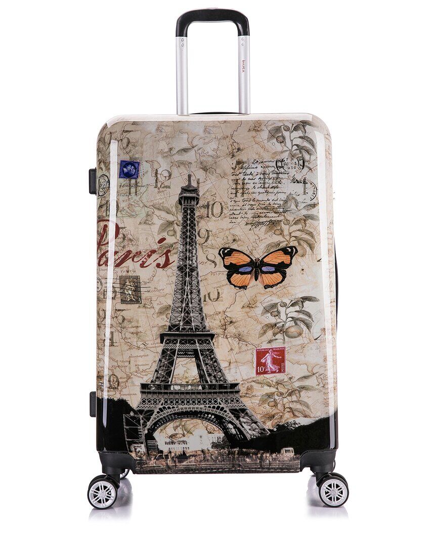 InUSA Paris Prints Lightweight Hardside Spinner 28 Inch NoColor NoSize