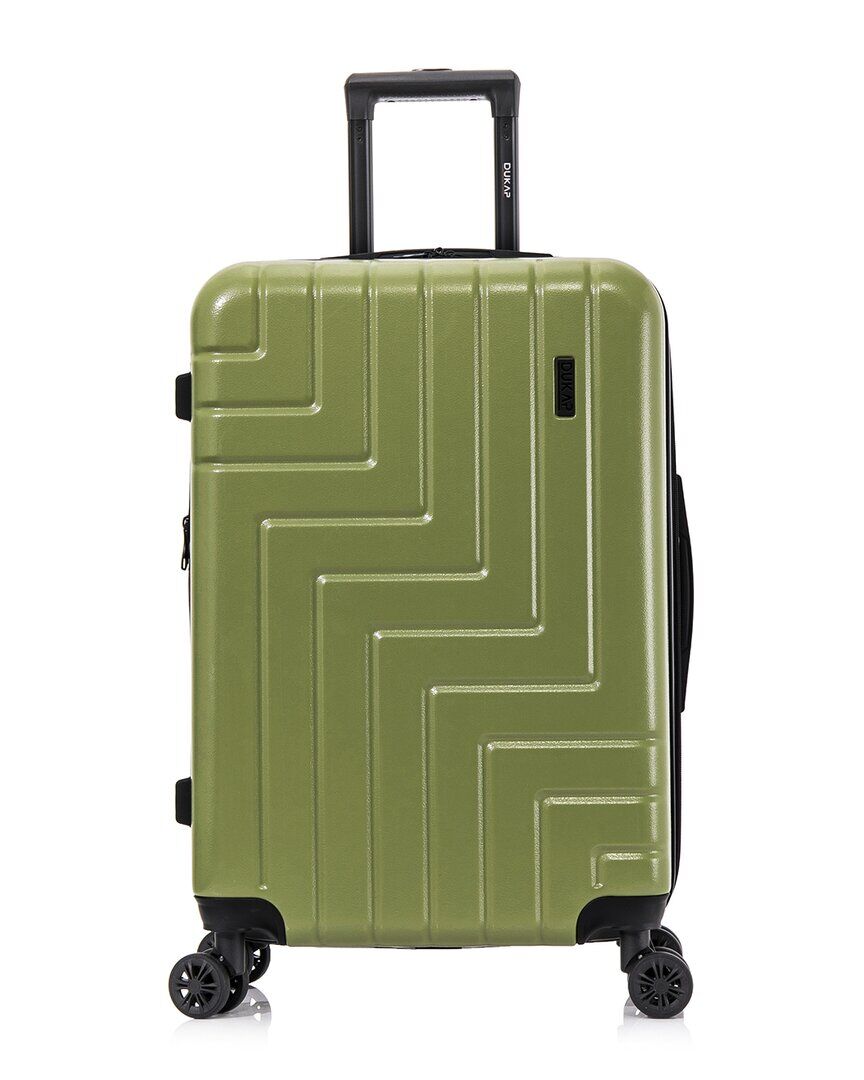 DUKAP Zahav Lightweight Expandable Hardside Spinner Luggage 24" Green NoSize