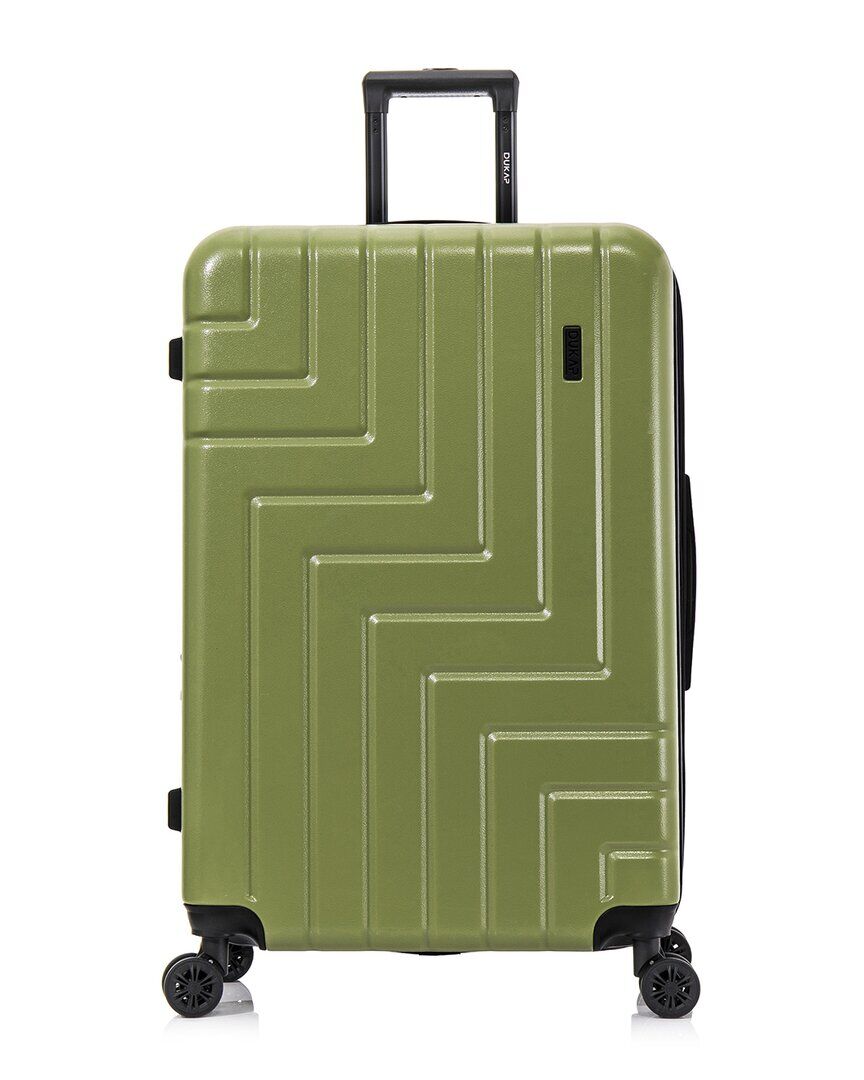 DUKAP Zahav Lightweight Expandable Hardside Spinner Luggage 28" Green NoSize