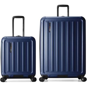Traveler's Choice The Art of Travel Expandable 2pc Luggage Set Blue NoSize