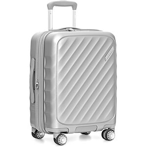 Traveler's Choice Elm Expandable 21in Carry-On Silver NoSize
