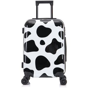 InUSA Prints Lightweight Hardside Spinner 20in Black NoSize