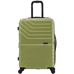 InUSA Aurum Lightweight Expandable Hardside Spinner Luggage 24" Green NoSize