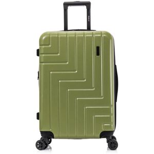 DUKAP Zahav Lightweight Expandable Hardside Spinner Luggage 24" Green NoSize