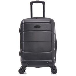 DUKAP Sense Lightweight Hardside Spinner Luggage 20" Black NoSize
