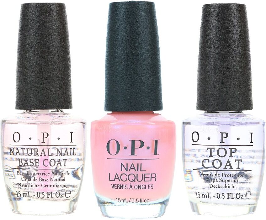 OPI 1.5oz Rosy Future Nail Polish with Top Coat & Base Coat NoColor NoSize