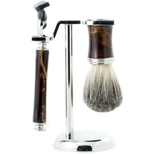 Bey-Berk Fusion Razor & Pure Badger Brush NoColor NoSize