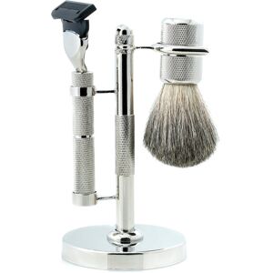 Bey-Berk Fusion Razor & Pure Badger Brush NoColor NoSize