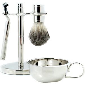 Bey-Berk Mach 3 Razor & Pure Badger Brush NoColor NoSize
