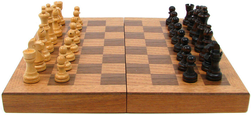 Trademark Games Wooden Book Style Chess Board NoColor NoSize