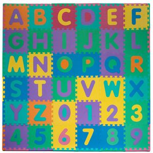 Trademark 96 PC Foam Floor Alphabet & Number Puzzle Mat NoColor ns