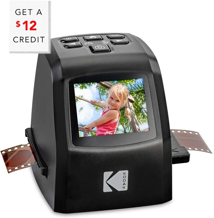 Kodak Mini Digital Film & Slide Scanner with $12 Credit Black NoSize