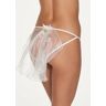 Fredericks of Hollywood Feel My Love Bridal Open Back Hipster - white - XL - female