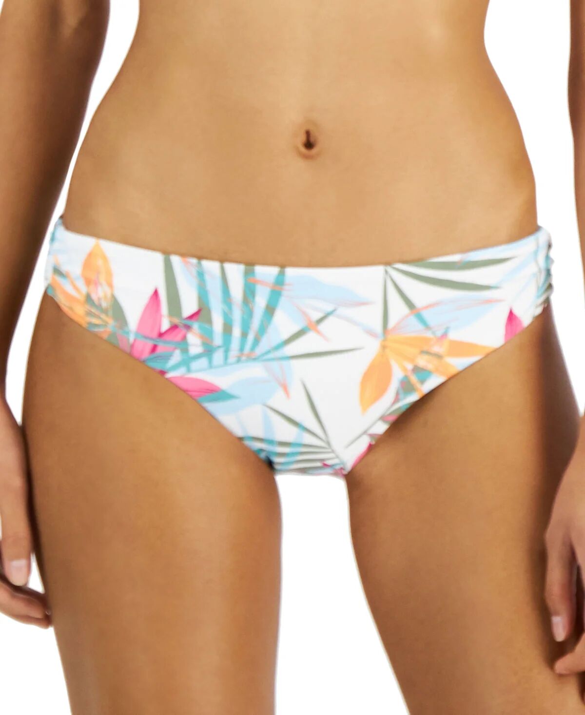 Roxy Junior's Sweet Escape Hipster Bikini Bottoms Swimsuit White XL