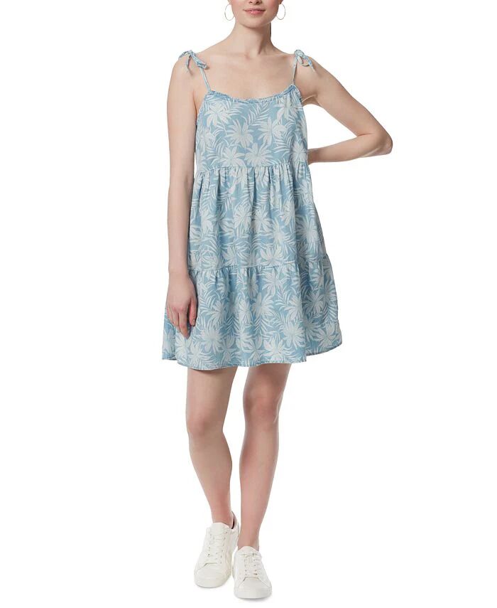 Jessica Simpson Women's Tamaryn Tiered Dress Blue Size Medium