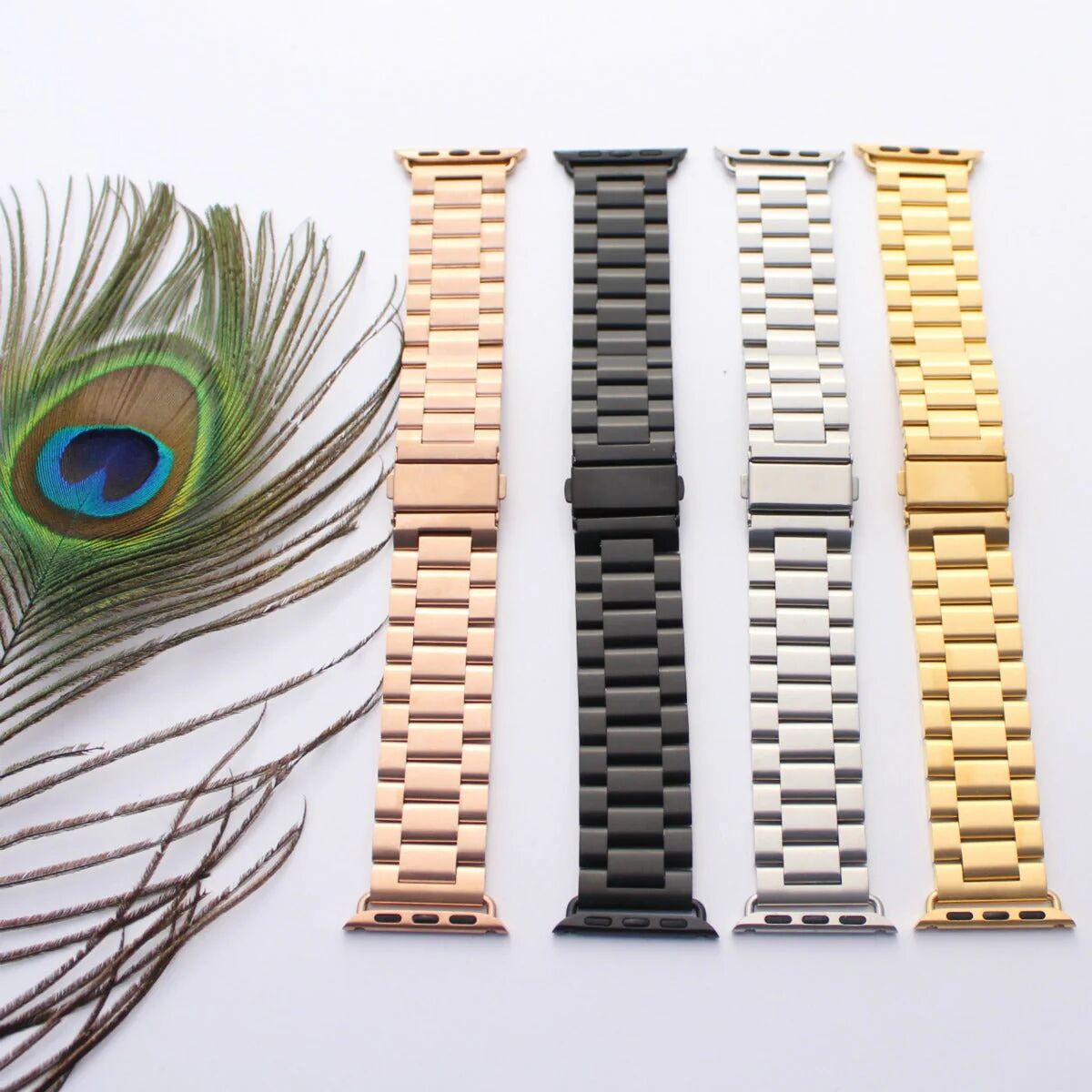 Salty USA Classic Stainless Steel Watch Bands for Apple Watches