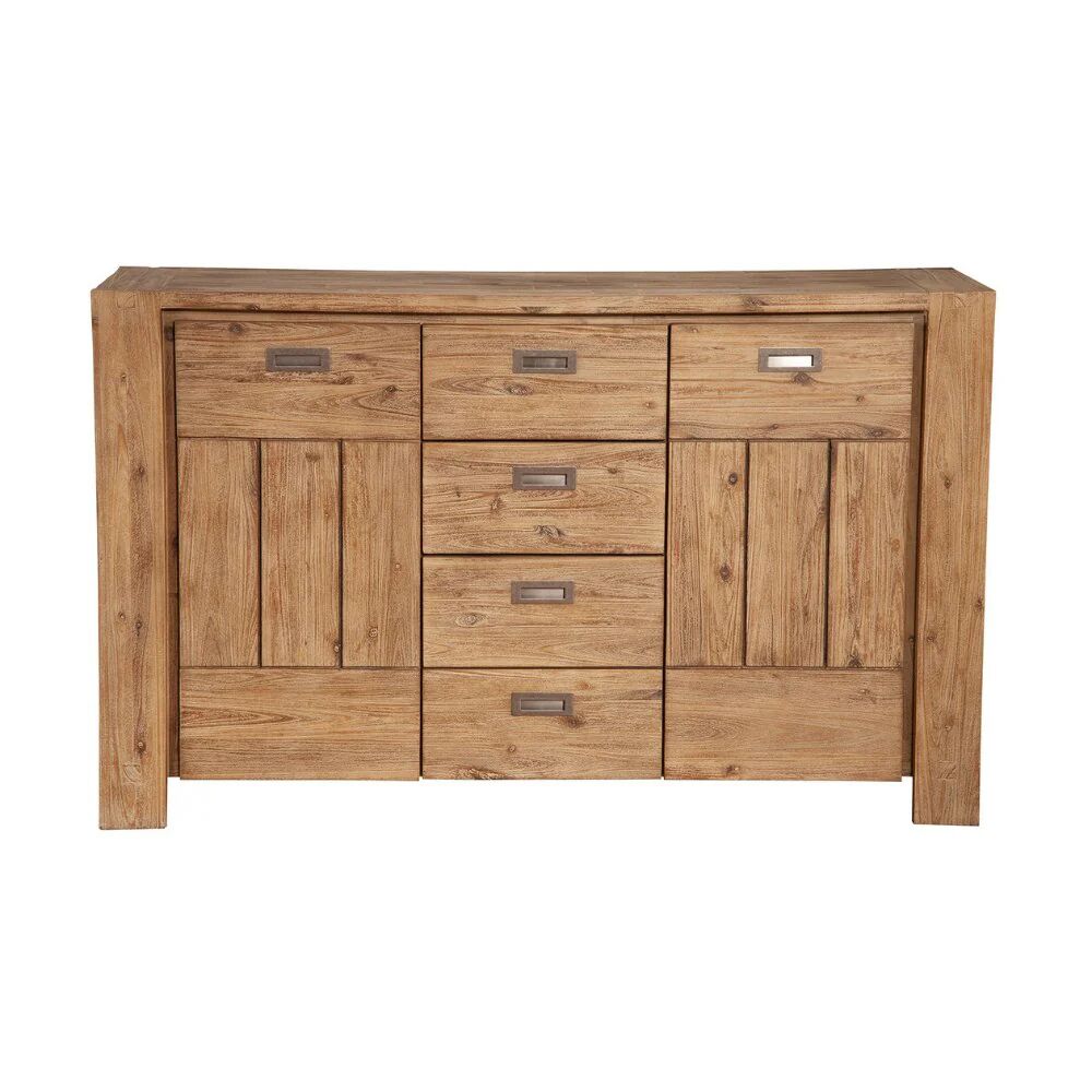 Alpine Furniture Seashore Sideboard, Antique Natural