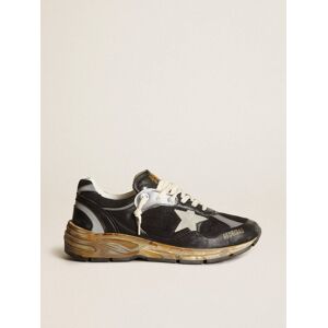 Golden Goose - Men's Dad-star In Black Mesh And Nappa With Ice-colored Star, Man, Size: 47