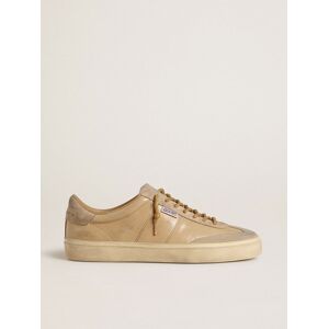 Golden Goose - Men's Soul Star In Beige Naplak With Beige Suede Heel Tab, Man, Size: 45