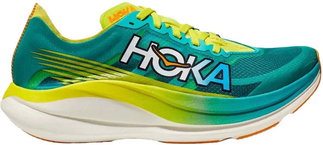 RelayGoods Women's Hoka One One Rocket X 2, CeramicEvening Primrose, 7.5 B Medium