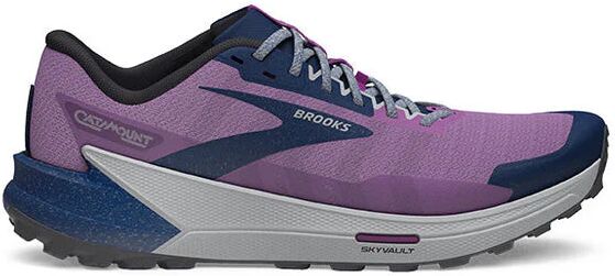 RelayGoods Women's Brooks Catamount 2, VioletNavyOyster, 7.5 B Medium