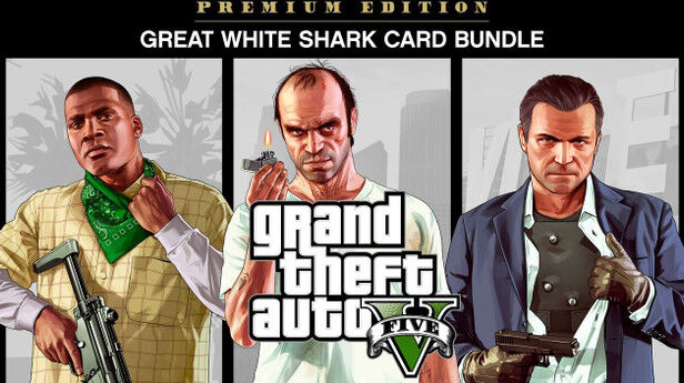 Microsoft Grand Theft Auto V: Premium Edition & Great White Shark Card Bundle (Xbox ONE / Xbox Series X S)