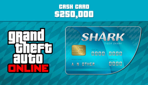 Microsoft Grand Theft Auto Online: Tiger Shark Cash Card Xbox ONE