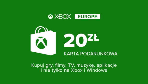 Microsoft Xbox Gift Card 20ZL