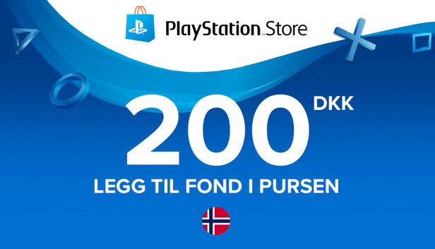 PlayStation Network Card 200 NOK