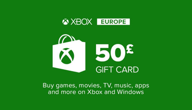 Microsoft Xbox Gift Card 50£