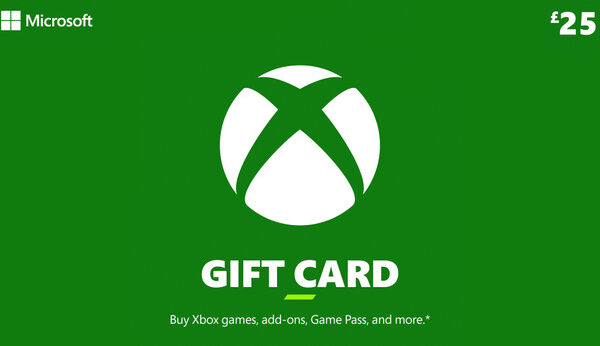 Microsoft Xbox Gift Card 25£