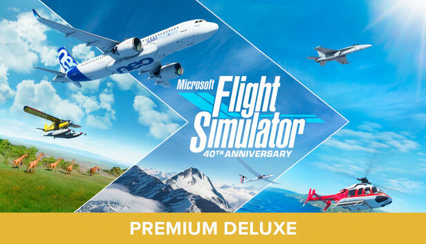 Microsoft Flight Simulator Premium Deluxe 40th Anniversary Edition (PC / Xbox Series X S)