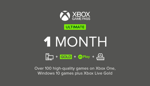 Microsoft Xbox Game Pass Ultimate 1 Month Non-Stackable