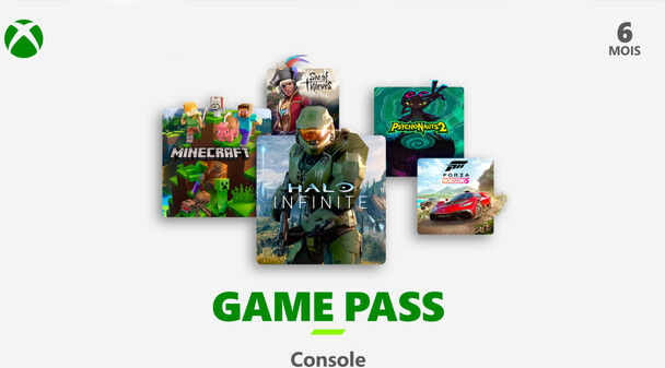 Microsoft Xbox Game Pass 6 Months