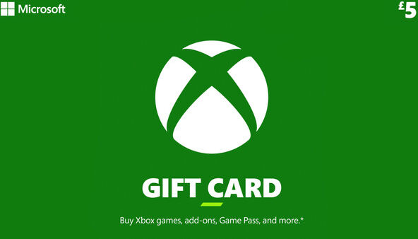 Microsoft Xbox Gift Card 5£