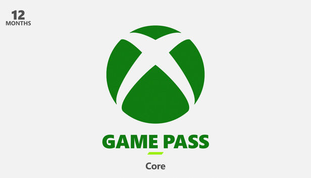 Microsoft Xbox Game Pass Core 12 Months